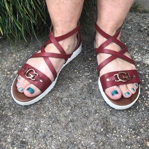 GBG GUESS Red Sandals